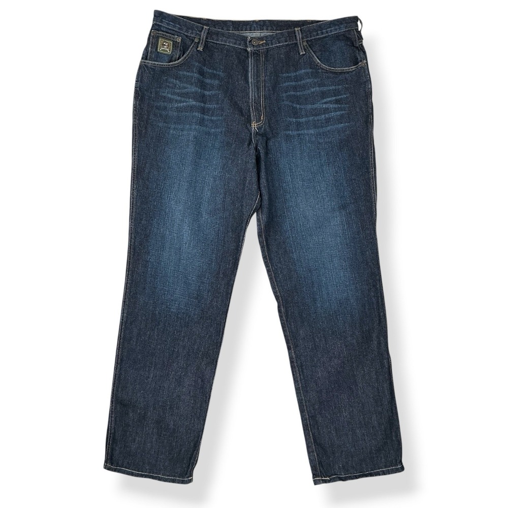 Cinch Jeans Men 44x34 (ACTUAL 42x33) Blue Relaxed Taper MB90530010 Cowboy